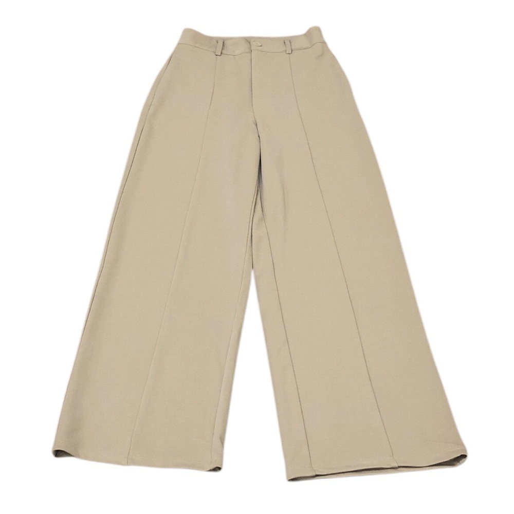 Cider High Waist Wide Leg Pants Size XS Tan